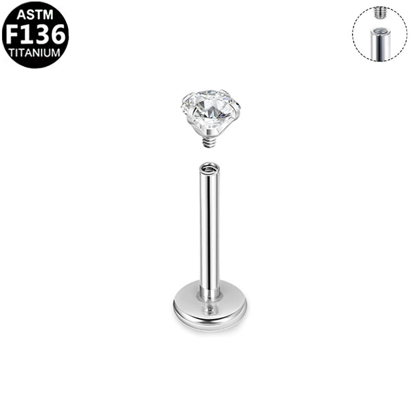 Titanium Flatback Bar