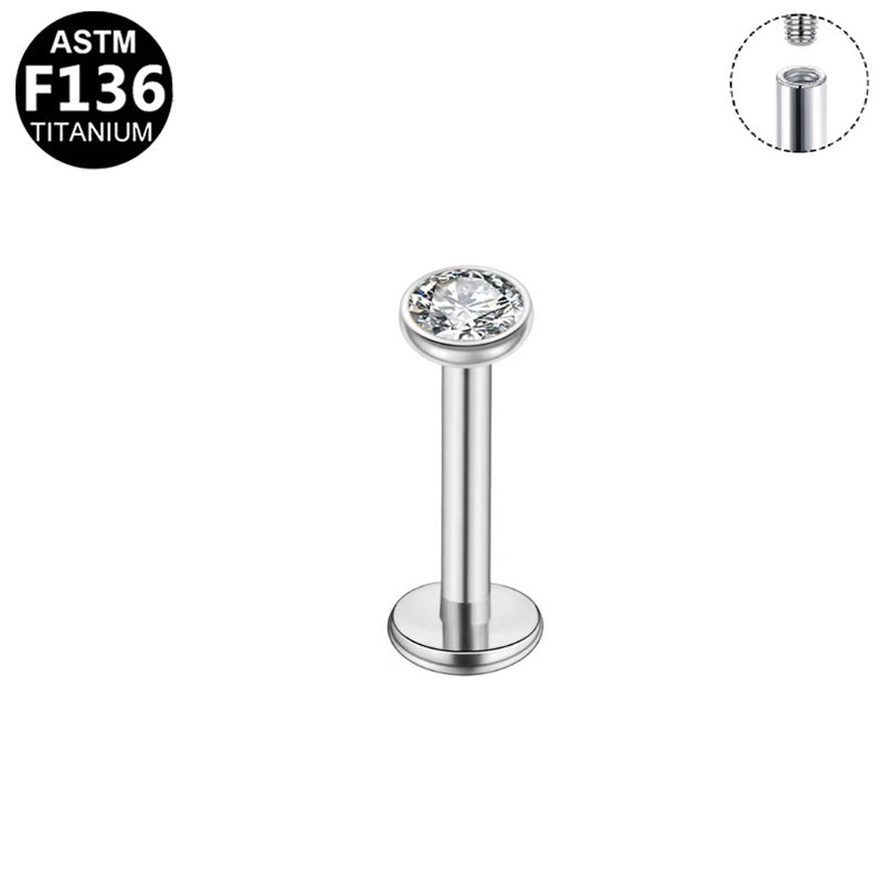 Titanium Flatback Bar